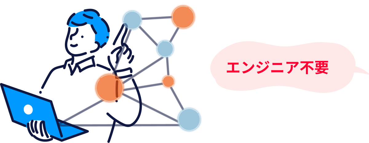 エンジニア不要！